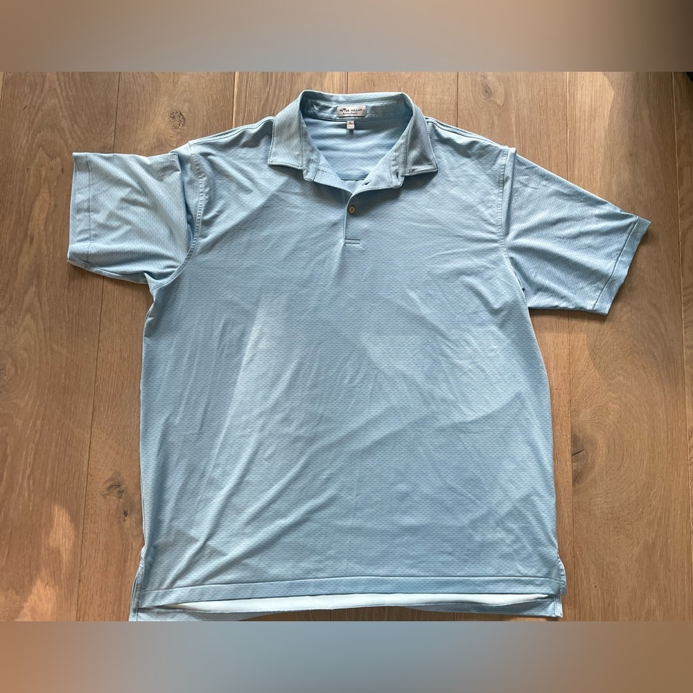Peter Millar summer comfort shirt with dragonfly print - size XL
